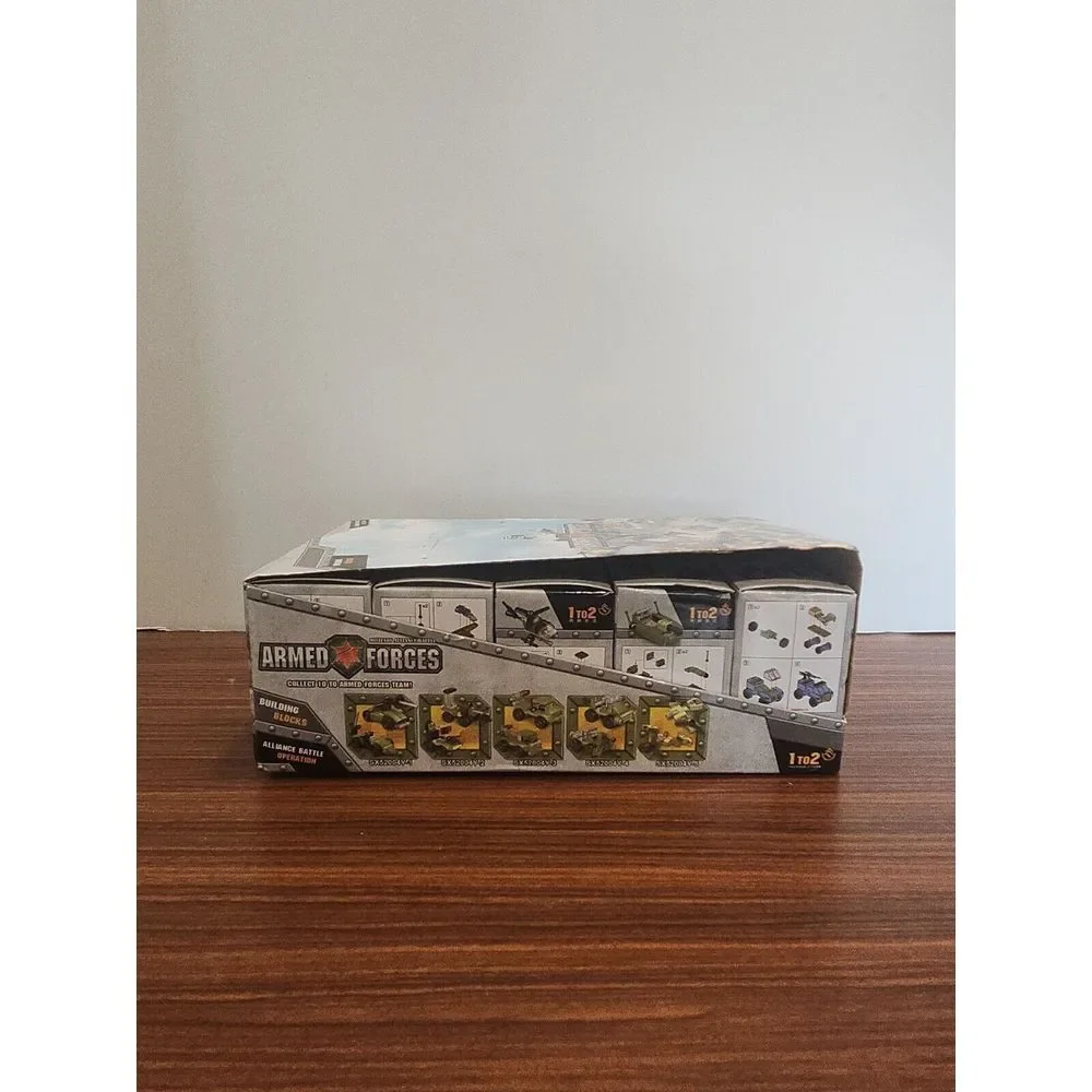 Armed Forces Alliance‎ Battle Operation Building Blocks Includes 10 Vehicles